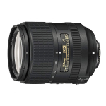 Nikon DX NIKKOR ED VR priartinimo objektyvas Nikon DX formato AF-S 18-300mm f/3.5-6.3G didelės galios