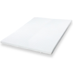 The White Stone Memory Foam Mattress Topper | Mattress Corrector 6 cm 135 x 185 cm balta