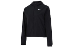 Nike moteri&scaron;kas juodas bėgimo su gobtuvu džemperis su logotipu DH1991-010 M
