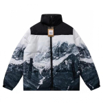 Vyri&scaron;ka moteri&scaron;ka žieminė pūkinė striukė 90% žąsų pūkai 450g &Scaron;ilta stora parka Laisvo kirpimo gatvės stilius XL gray