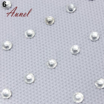 Modish 48 Vnt Girls Hair Decor Kalnų kri&scaron;tolas Jewels Plaukų priauginimo tiesintuvas Adorn balta