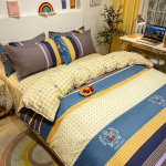 Mink&scaron;tas antklodės užvalkalų rinkinys Patalynė pagalvės užvalkalas Love Hear Pattern patalynės komplektas