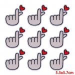 10 vnt/stal Didmeninė prekyba siuvinėjimo pleistras Lygintuvas ant pleistrų drabužių pleistrai ant drabužių Striukės Dekoro aplikacijos Siuvimo reikmenys