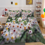 3D maža margumyno ra&scaron;to patalynė viengulė dvigulė lova viso dydžio augalinis chrizantemos ra&scaron;tas pagalvės užvalkalas ir antklodės užvalkalas 2 arba 3 patogus namų dekoravimas EU Single 135x200cm