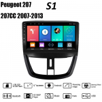 2 Din Android, skirtas Peugeot 207 207CC 2007&ndash;2013 Automobilių radijo multimedijos grotuvas Carplay Auto Stereo WIFI GPS DVD galvos blokas 2+32GB
