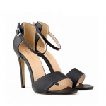Moteri&scaron;kos basutės 11cm Sexy Open Toe Matiniai dirželiai kulk&scaron;nies auk&scaron;takulniai Vasarinė suknelė Pumps Batai batai 41