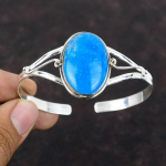 Smithsonite rankogalių apyrankė reguliuojama apyrankė 925 sterlingų sidabrinė apyrankė rankų darbo brangakmenių rankogalių apyrankė Smithsonite papuo&scaron;alų sužadėtuvių dovanos