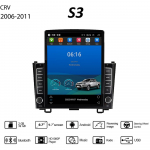 &bdquo;Honda CRV 2006-2011 Car Radio 9,7'' Tesla vertikalus ekranas Carplay Android Autoradio Multimedia Player 2+32GB