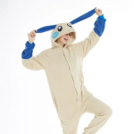 Juokingas Monkey Bear katės kombinezonas suaugusiems Animacinių filmų Kigurumi pižamos Helovinui Kombinezonai Pižamos Moterų Vyri&scaron;ki Cosplay Kostiumai xl