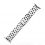 Nerūdijančio plieno dirželis skirtas Apple laikrodžio apyrankei 38 mm 42 mm metalinė laikrodžio juosta 40 mm 44 mm sportinė apyrankė, skirta iWatch serijai 7/6/SE/5/4/3/2 38/40/41mm sidabras