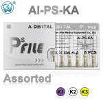 AI-PS &scaron;aknies kanalo instrumentai Endo dildė &scaron;iluma suaktyvinama 25 mm Niti medžiaga Endo dildė Endo variklio variklio naudojimas endodontijai