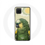 Coque pour Samsung Galaxy A22 4G Amazone Perroquets Vert