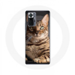 Coque pour Xiaomi Redmi Note 10 Pro Bengal Race de Chats