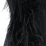 Spalvinga 1 sluoksnio stručio plunksna Boa 2 metrų plunksnų skara vestuvinių drabužių dekoravimui, siuvimui amatai, kostiumai, drabužių priedai L