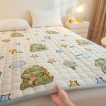 Naujas Milk Velvet dygsniuotas čiužinys Mink&scaron;ta pagalvėlė Buitinė lova čiužinys Apsauginis padėklas Hotel Tatami lovos pagalvėlė 120*200cm