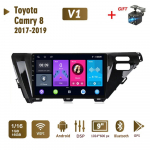 Android automobilinis radijas, skirtas Toyota Camry 8 2017-2019 2 Din Multimedia Carplay Navigation GPS WIFI Head Unit 4+64GB