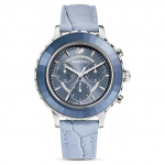 Swarovski 5580600 Octea Lux Odinis Dirželis Chronografas Moteri&scaron;kas Laikrodis