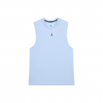 Jordan Sport Dri-FIT Vienspalvis Apvalios Kaklo Laisvalaikio Greitai Džiūstantis Berankovis Liemenė Vyri&scaron;ki Vir&scaron;utiniai Drabužiai Akmens Mėlyna FN5857441 M