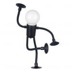 Keičiamos formos juokinga naktinė lemputė LED naktinė lemputė prie lovos &scaron;velni &scaron;viesa be mirgėjimo DIY formos naktinė lemputė Kalėdinė dekoracija