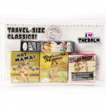 The Balm kelioninio dydžio klasikinis 4 dalių rinkinys, Bronzeris 3g + &Scaron;viesiklis 2.7g + &Scaron;e&scaron;ėliai/Skaistalai 3g + Tu&scaron;as 4.5ml, 1 vnt.