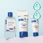 Round Wrap for Men Birch Toner/Cream 2-piece set (+ 40ml shaving foam included)