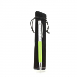 Pierres et Min&eacute;raux. Stylo min&eacute;raux Howlite des USA. Couleur Vert pomme.