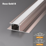 Sienos plok&scaron;tės kampinis LED aliuminio profilis 5/8mm įleidžiamas gipso kartono plytelių užbaigimo kra&scaron;to juostelė namų dekoras linijinis ap&scaron;vietimas 1M For 5mm board