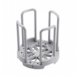 I&scaron;traukiamas stalinis dubenų laikiklis virtuvės organizatorius plastikinis vandens nupylimo puodelių lentyna spintelė indų laikymo stovas lėk&scaron;čių laikymo įrankis balta