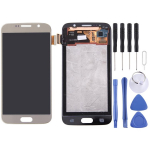 Originalus LCD ekranas+Jutiklinis ekranas Galaxy S6 auksinė