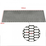 120x40cm Medaus koriaus &scaron;e&scaron;iakampio tinklelio grotelės Universalus gaubto ventiliacijos grotelių Racing grotelių ABS plastiko spoilerio buferio ventiliacijos angos