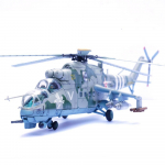 1: 72 14005PF Mi-24 V Ginkluotas sraigtasparnio modelis 20 # Baigtas kolekcinis modelis