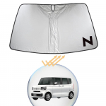 XIKER Honda N-BOX JF5 JF6 Saulės skydelis priekiniam stiklui Apsauga nuo kar&scaron;čio, Lengvas, Kompakti&scaron;kas, Apsauga nuo UV spindulių, N-BOX JF5 JF6 juoda