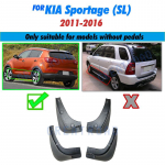 1KIA &bdquo;Sportage&ldquo; automobilio priekinių galinių purvasaugių rinkinys (SL) 2011&ndash;2016 m. priedai purvasaugiai 1 rinkinys / 4 vnt. sparnai 2011-2016