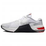 Nike Metcon 8 Balti Juodi Raudoni Moteri&scaron;ki Sportbačiai Sail Summit-White Light-Smoke-Grey DO9327-102 35.5