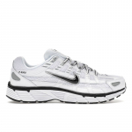 Nike P-6000 Balti Metalinio Sidabro Juodi Vyri&scaron;ki Sportbačiai CD6404-107 40.5