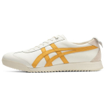 Onitsuka Tiger Mexico 66 Ex Oda Apvalus priekis Suvarstomi Sportiniai Patvarūs Žemi Laisvalaikio Batai Unisex sportbačiai Balti Geltoni 1183B889-104 44
