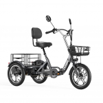 Cysum T1 Pro Electric Cargo Tricycle 250W Motor, 48V 22Ah Battery, 16*2.3 inch Tires juoda