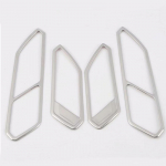 My Good Car stainless steel Inner Door Handle Trim Stickers for Volkswagen VW Tiguan L 2016 - sidabras