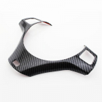 my good car Car Steering Wheel Panel Decoration Cover Trim Moulding Sticker for BMW 3 Series E87 E90 E92 E93 anglies pluo&scaron;to juodos spalvos