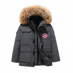 Unisex itin &scaron;altai ekspedicijai skirta gooseto pūkinė parka - Žieminis sutir&scaron;tintas didelio dydžio paltas 4XL