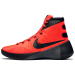 Nike Hyperdunk 2015 Amortizuojantys Neslystantys Atsparūs dilimui Auk&scaron;ti Krep&scaron;inio Bateliai Vyri&scaron;ki Raudoni Juodi EP 749562-600 42.5