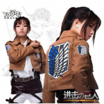SCIONE Anime Attack On Titan Cosplay Kostiumas Vir&scaron;utinė dalis Shingeki No Kyojin Legiono Cosplay Striukė Eren Levi S