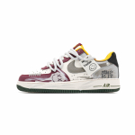 Nike Air Force 1 Amortizacija, Atsparūs dilimui žemi krep&scaron;inio/riedlenčių batai Vyri&scaron;ki Pilki Rudi HQ3612-113(Team947-) 42.5