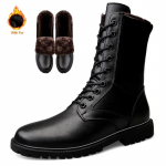 Natūralios odos vyri&scaron;ki batai Prabangūs rankų darbo lauko batai vyrams Itali&scaron;ki darbiniai batai Madingo dizaino laisvalaikio suknelės batai 35