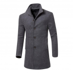 Vyri&scaron;ka striukė &scaron;ilta žiemos tran&scaron;ėjos ilga vir&scaron;utinių drabužių saga Smart Overcoat XXXL