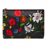 Gucci GG Marmont Spaudos ra&scaron;to Užtrauktuko užsegimas &Scaron;ilkinė delninukė Moteri&scaron;ka delninukė Juoda Daugiaspalvė 826197-FAEJD-1070 Gift Set(Basic Set+Box+Shopping Bag) gray