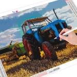 Viso apvalaus deimantinio mozaikos sunkvežimio deimantų tapybos peizažas paveikslėlis Kalnų kri&scaron;tolinio deimantų siuvinėjimas 20X30