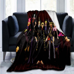 Anime One Piece 3D spausdinta flanelinė antklodė sofos antklodė kelioninė vaikų patalynės pliu&scaron;inė flanelinė antklodė 150x200cm