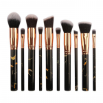 10 vnt Marbling makiažo &scaron;epetėlių rinkinys pagrindo &scaron;epetėliai Professional Eyeshadow Concealer Blush Brush Brush set Make Up Brush Tool Kit GZW rožinė