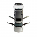 Langų deflektorių dangtelis Suzuki Swift RS RS413 413D 415 MK1 2004~2010 Saulės apsauga Vėjo deflektorius Skėtis Automobilio interjeras Rear Windshield gray
